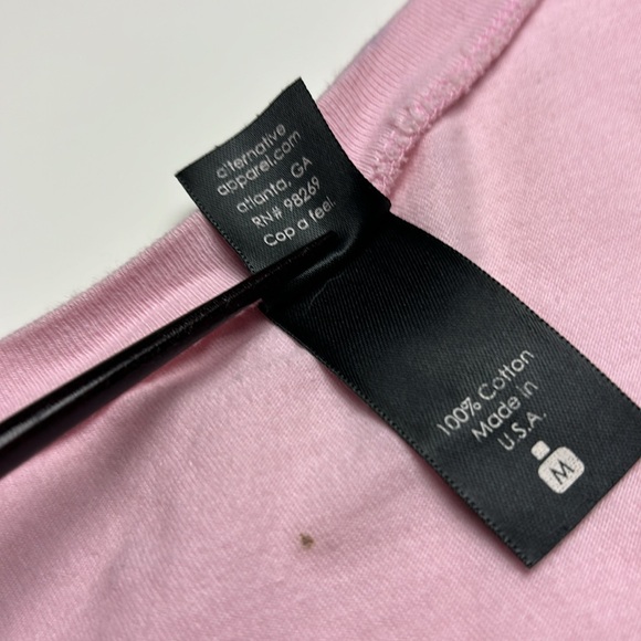 Madonna 2006 Confessions Tour Pink Cap Sleeve Cut Hem Concert Tee, Sz M 🪩🎤 - Picture 5 of 8